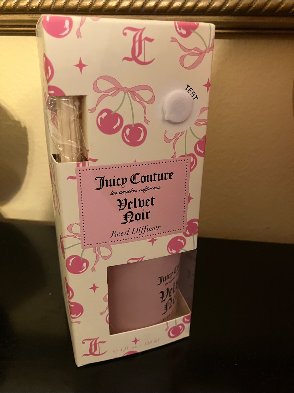 🎀Juicy Couture Velvet Noir reed diffusor NWT NIP